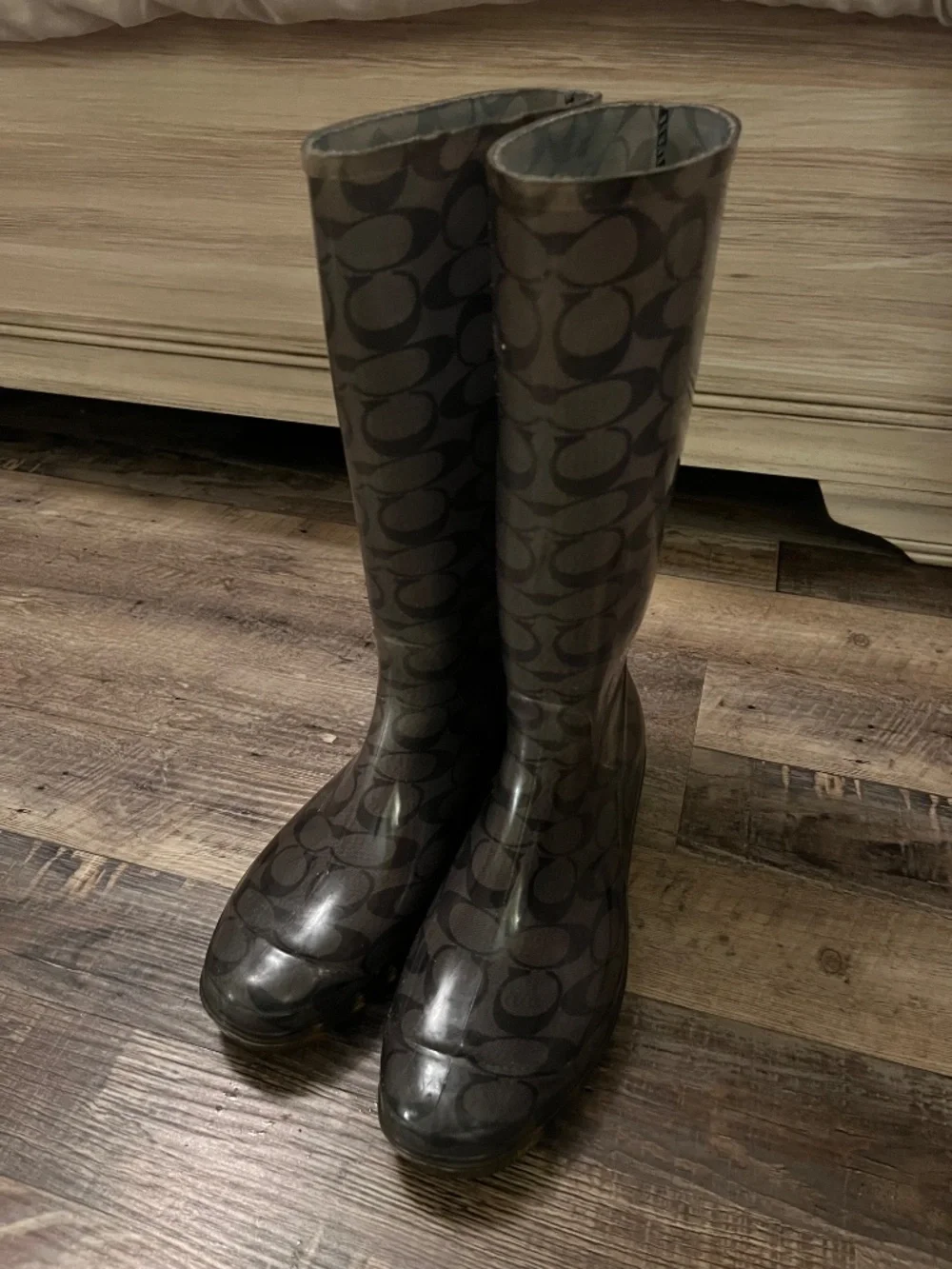 Coach Rain Boots Size 11